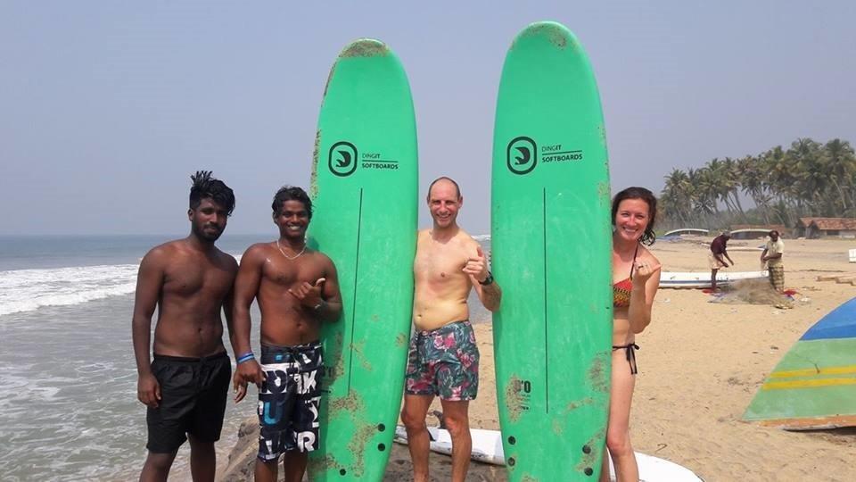 Mk Gardens Surf & Yoga House Hotel Varkala Kültér fotó